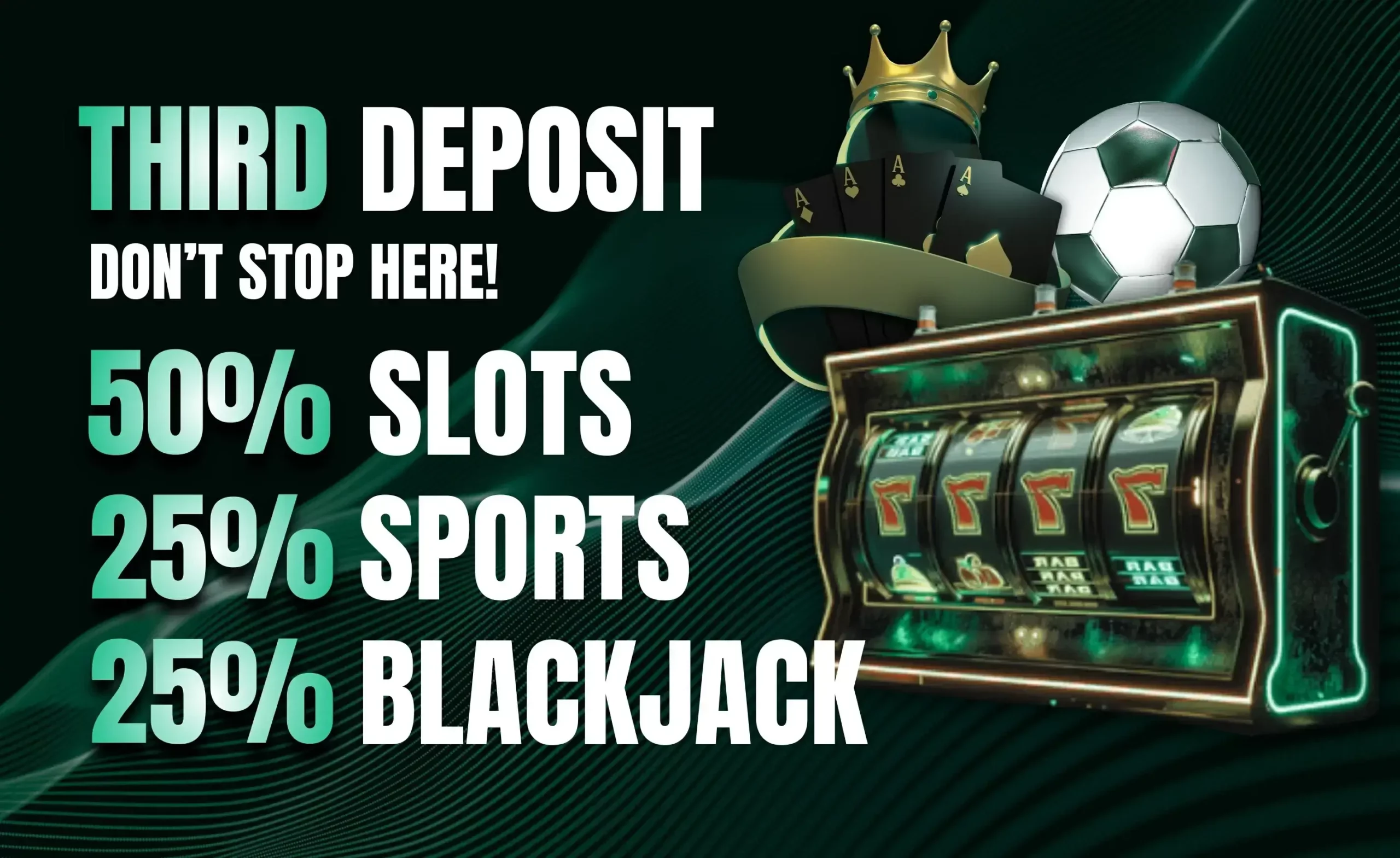 Time4Bets Third Deposit Bonus Reward