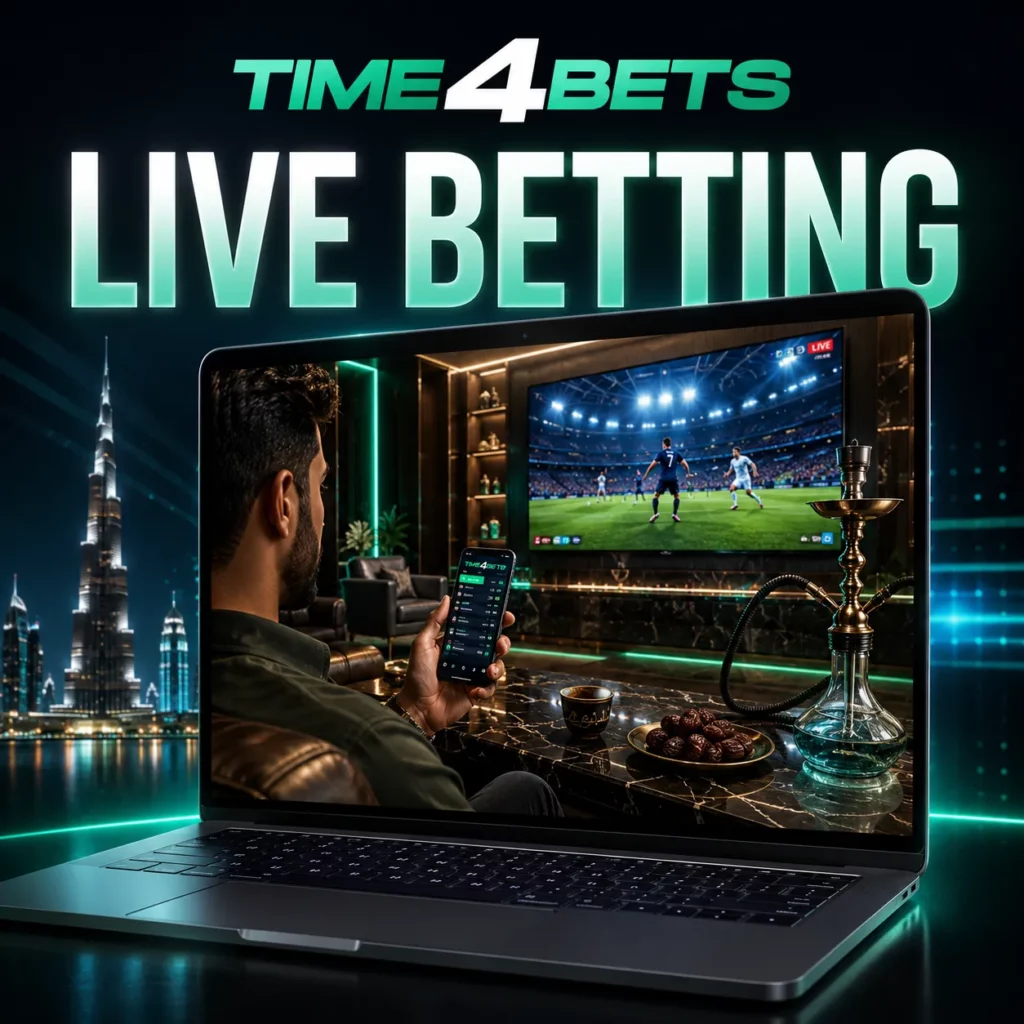 المراهنة المباشرة في Time4Bets